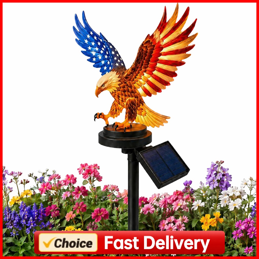 Yard Lighting Decor - Solarne lampki ogrodowe w kształcie orła,