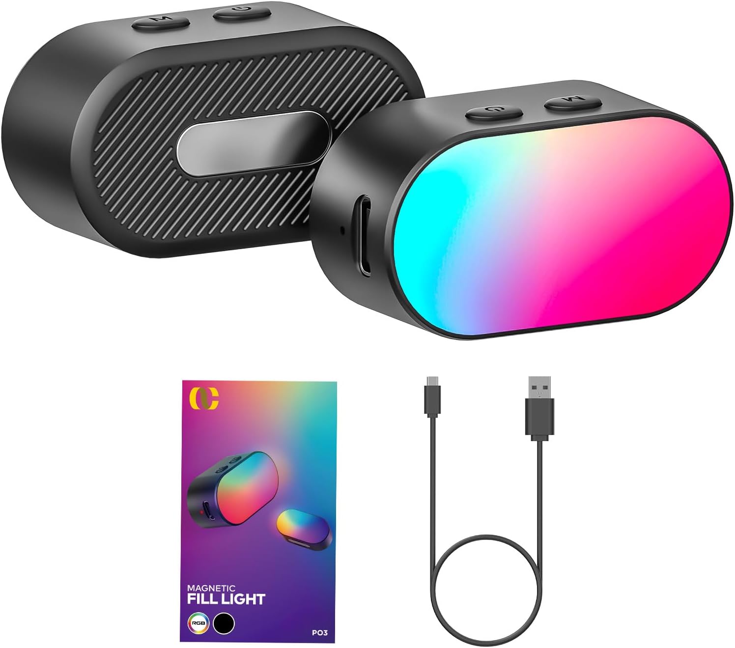 Lighting Gallery - AOCHUAN Mini RGB Magnetyczna Lampka Wypełniająca