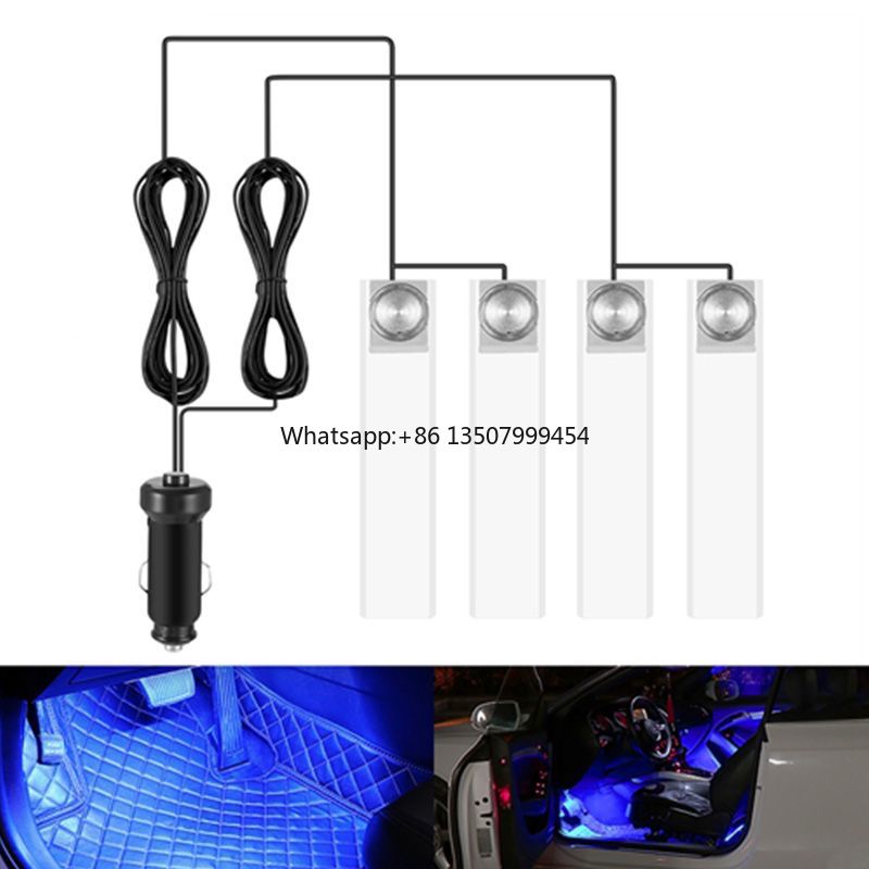 Lighting Decor - Lampka Atmosferyczna do Samochodu 12 V,