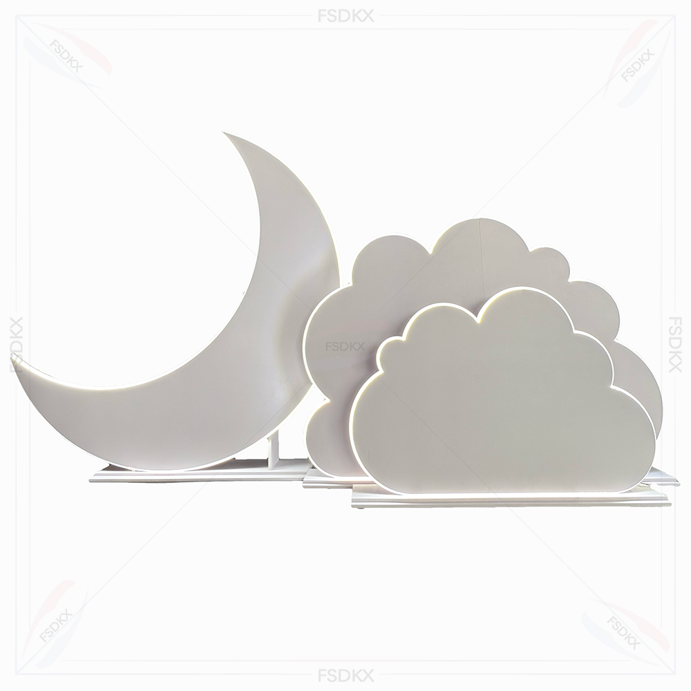Lighting Decor Rentals - Elegancka dekoracja tła imprezowego z PVC