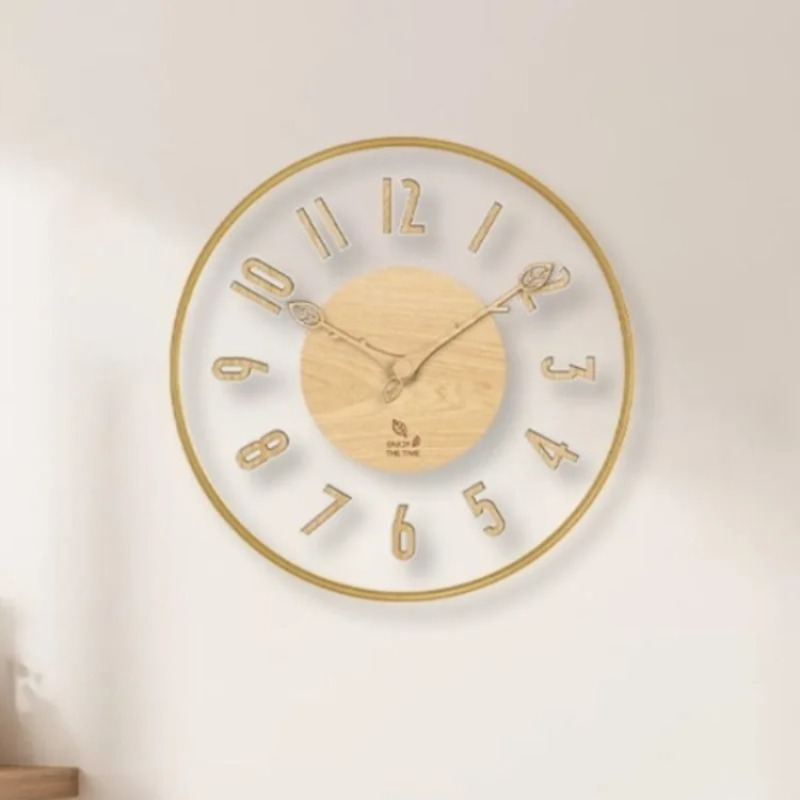 Lighting Home Decor Wall Clocks - Inteligentne zegary ścienne z czujnikiem radarowym