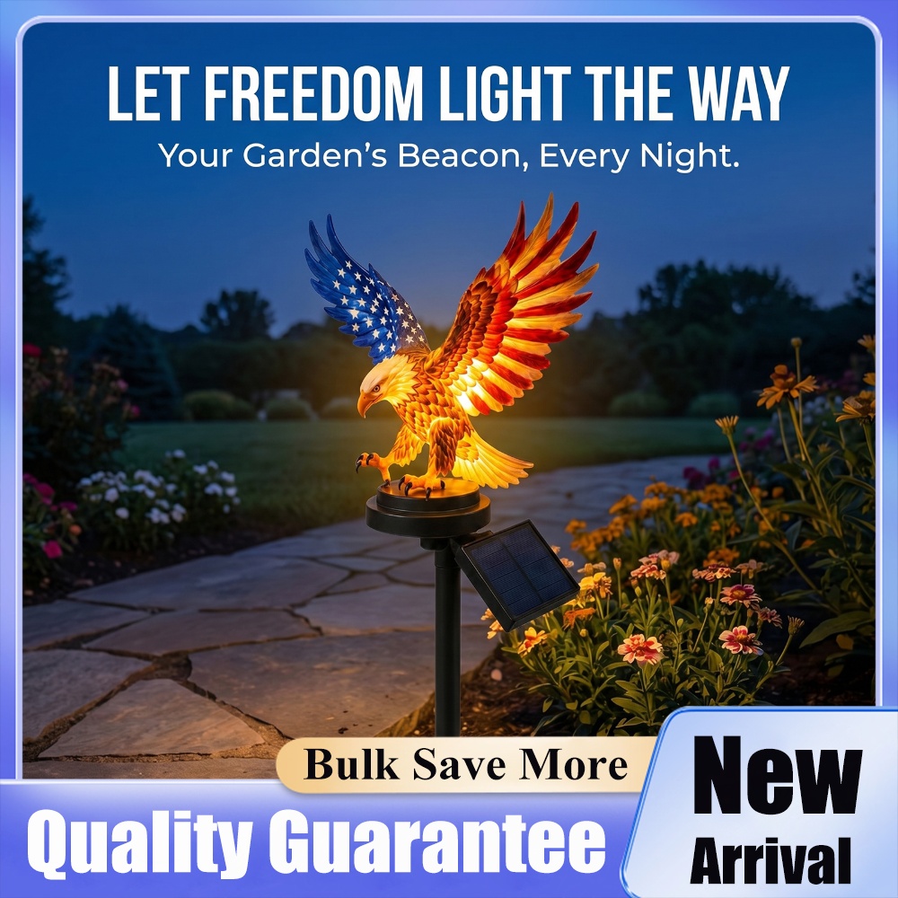 Yard Lighting Decor - Solarne lampki ogrodowe w kształcie orła,