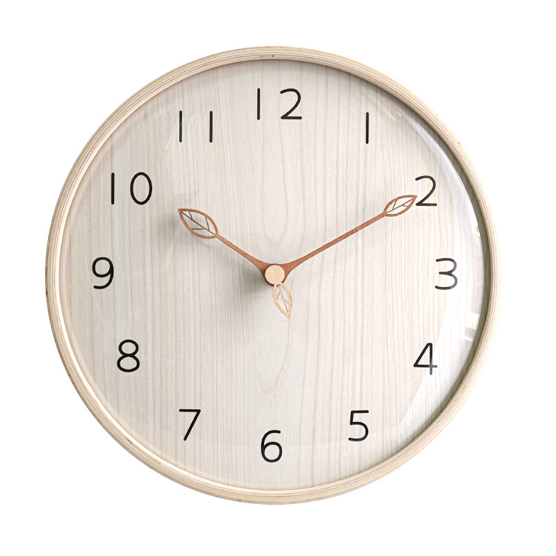 Lighting Home Decor Wall Clocks - Zegar ścienny w stylu nordyckim, lekki,