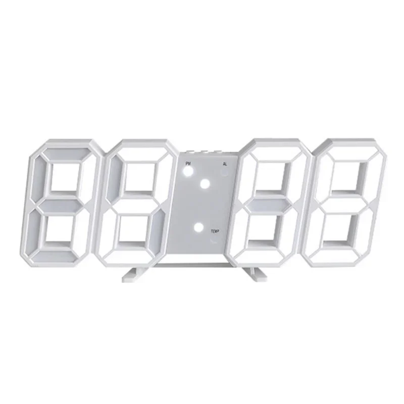 Dekoracja do sypialni 3D cyfro – Lighting Home Decor Wall Clocks recenzja i cena