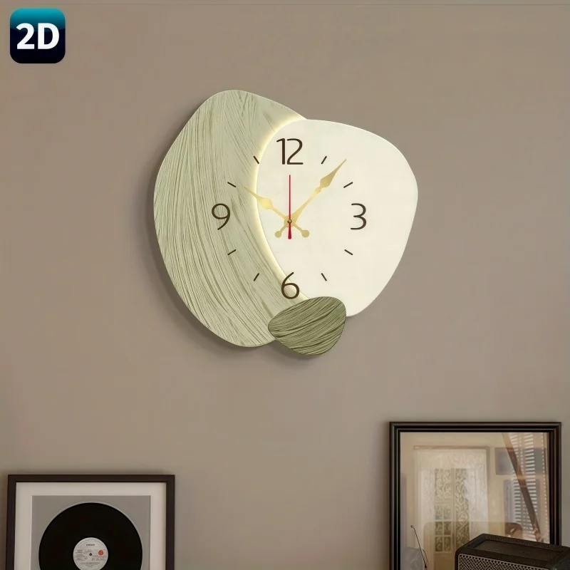Płaski, drewniany, cichy zegar – Lighting Home Decor Wall Clocks recenzja i cena