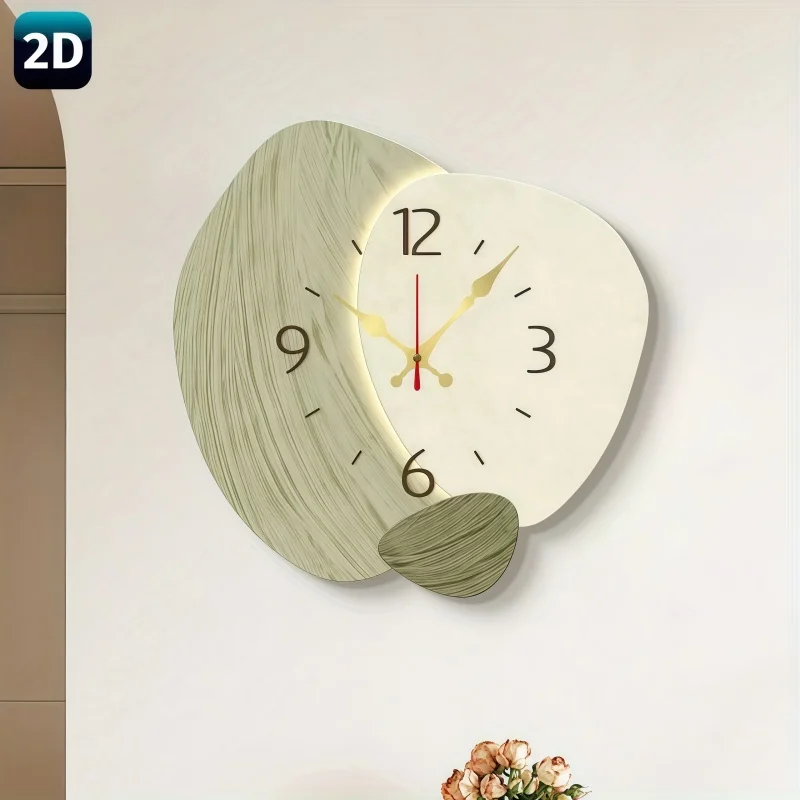Płaski, drewniany, cichy zegar – Lighting Home Decor Wall Clocks recenzja i cena