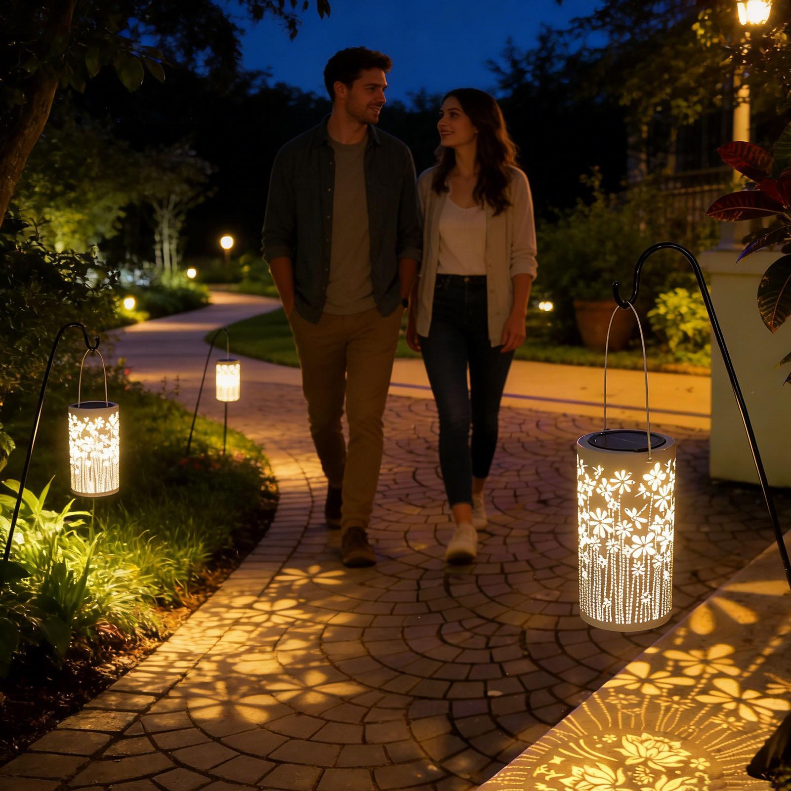 Lampiony ogrodowe na werandę,  – Yard Lighting Decor recenzja i cena