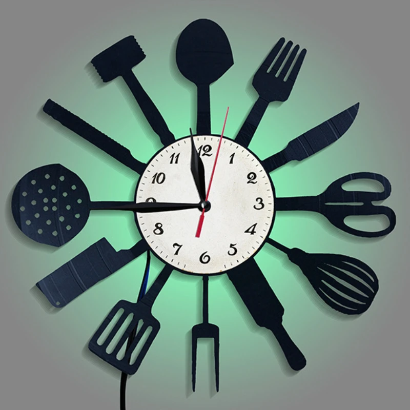 Kuchnia Dekoracyjna zastawa st – Lighting Home Decor Wall Clocks recenzja i cena