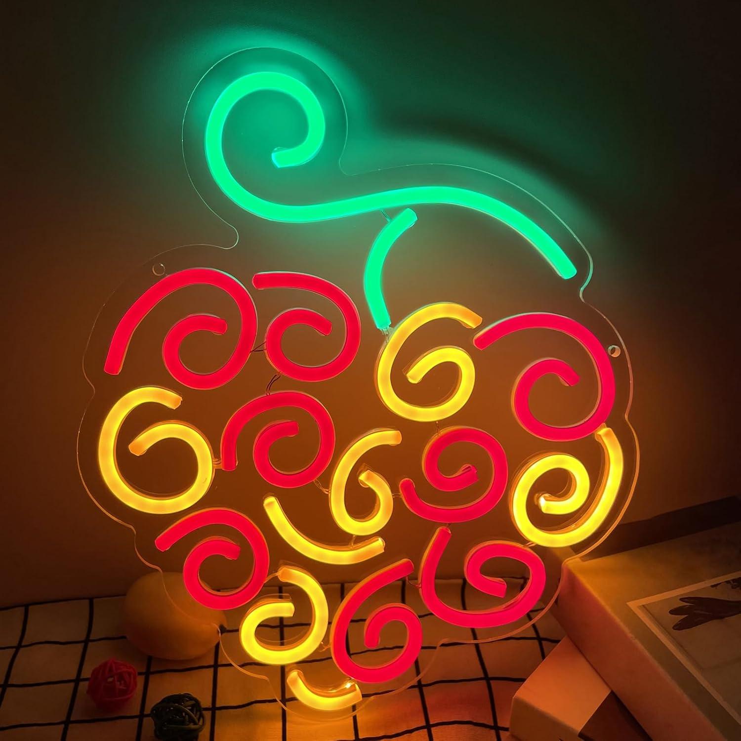 Cyber Fruit Neonowy Znak LED U – Room Lighting Bedroom Decor recenzja i cena