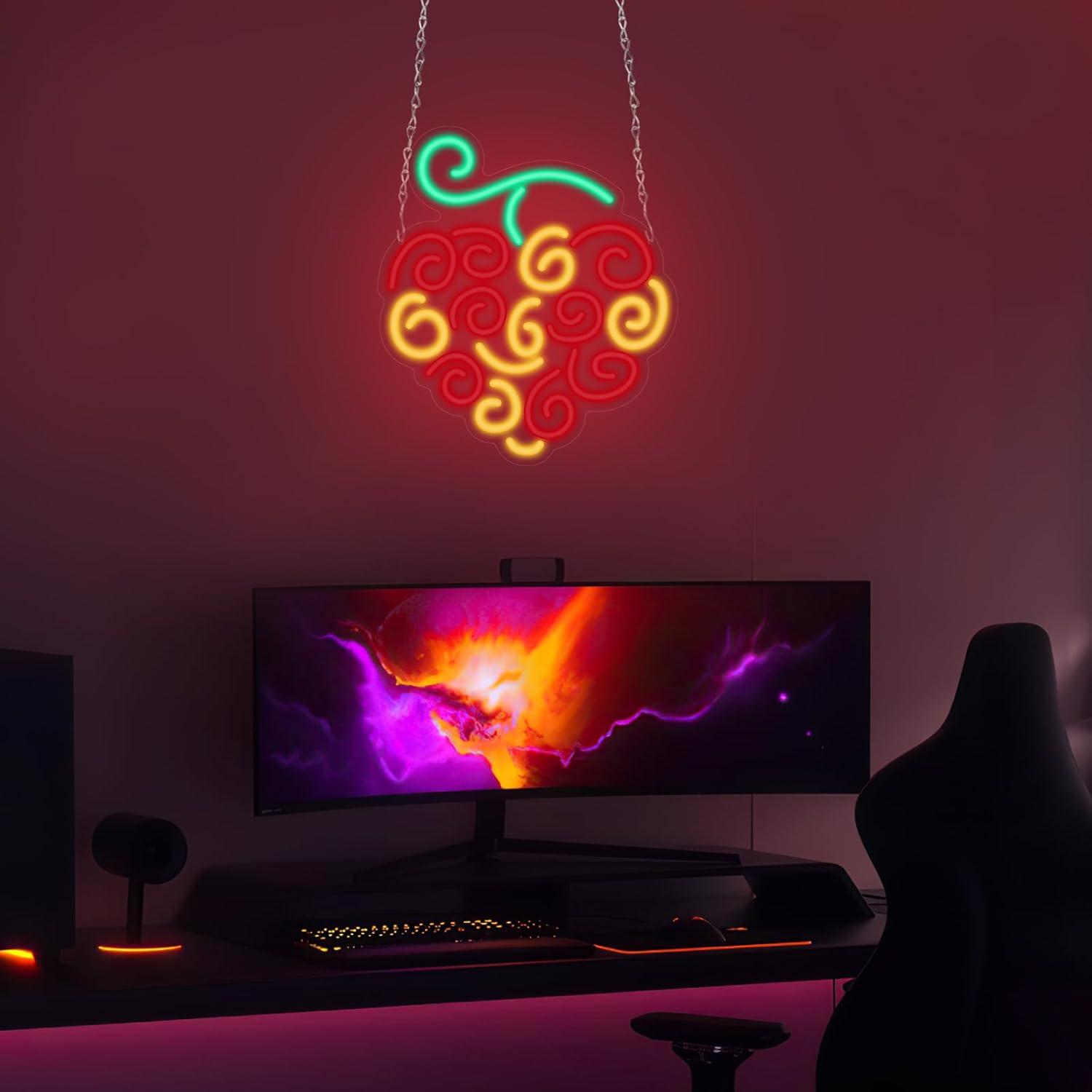 Cyber Fruit Neonowy Znak LED U – Room Lighting Bedroom Decor recenzja i cena
