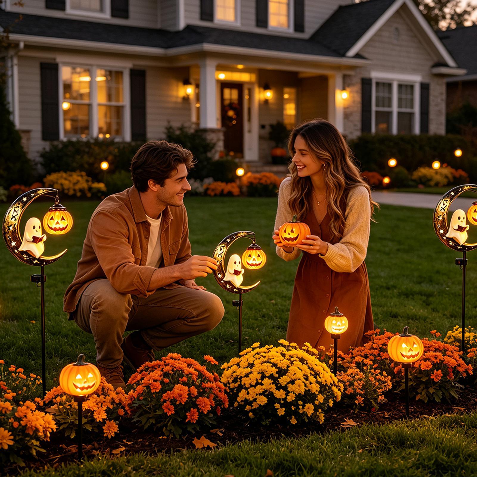 Halloweenowa lampa ogrodowa na – Yard Lighting Decor recenzja i cena