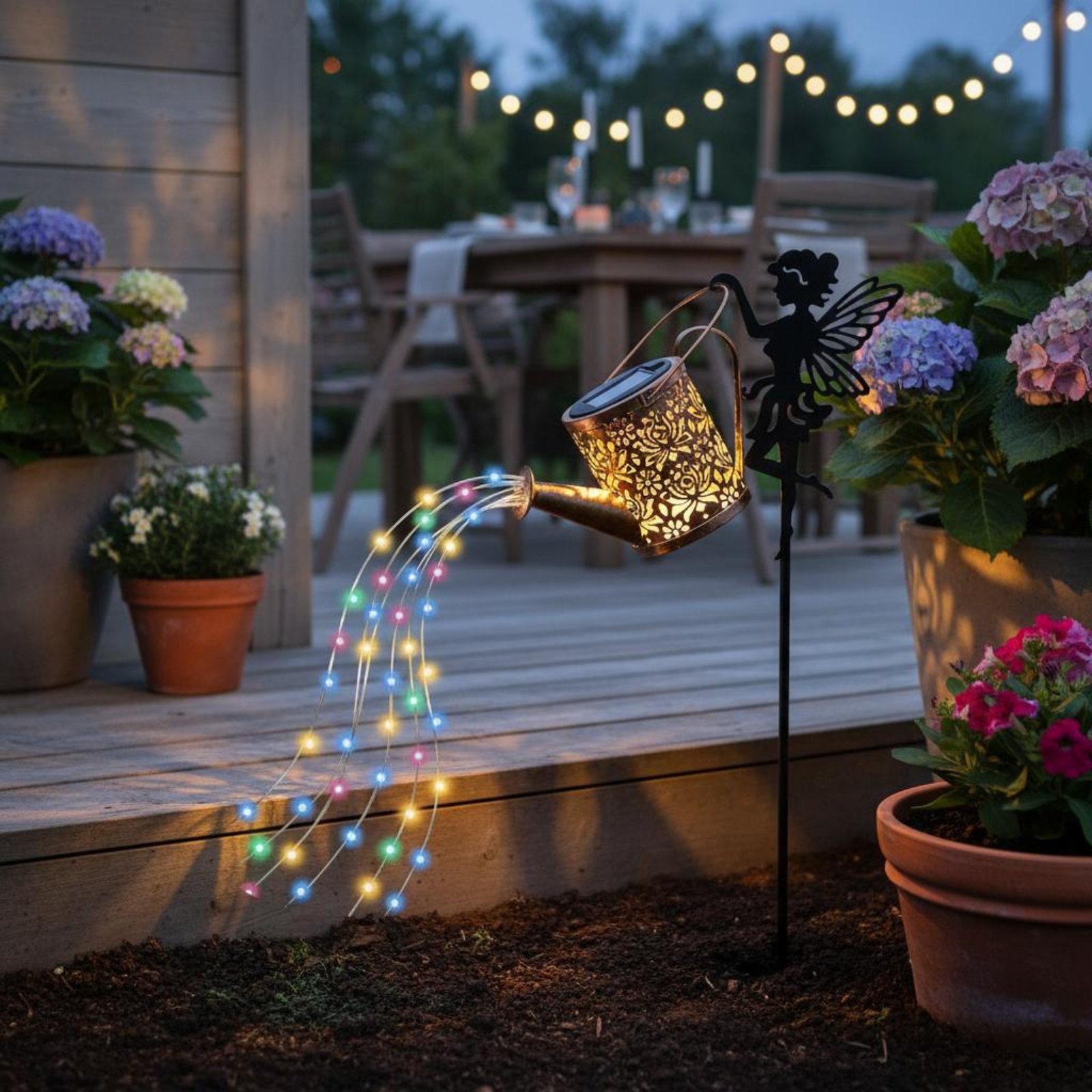 Solarna konewka świetlna, deko – Yard Lighting Decor recenzja i cena