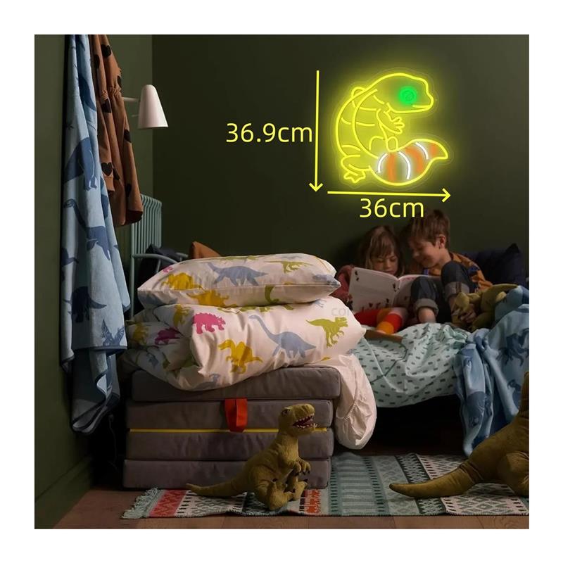 Neonowy znak w kształcie gekon – Gecko Lighting & Decor recenzja i cena