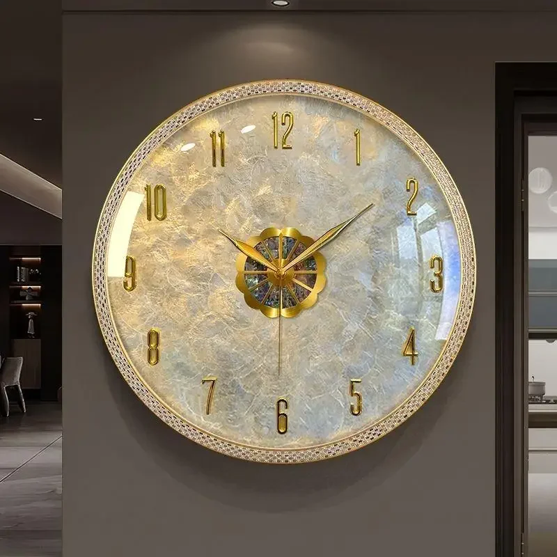 Nowoczesny, lekko luksusowy ze – Lighting Home Decor Wall Clocks recenzja i cena