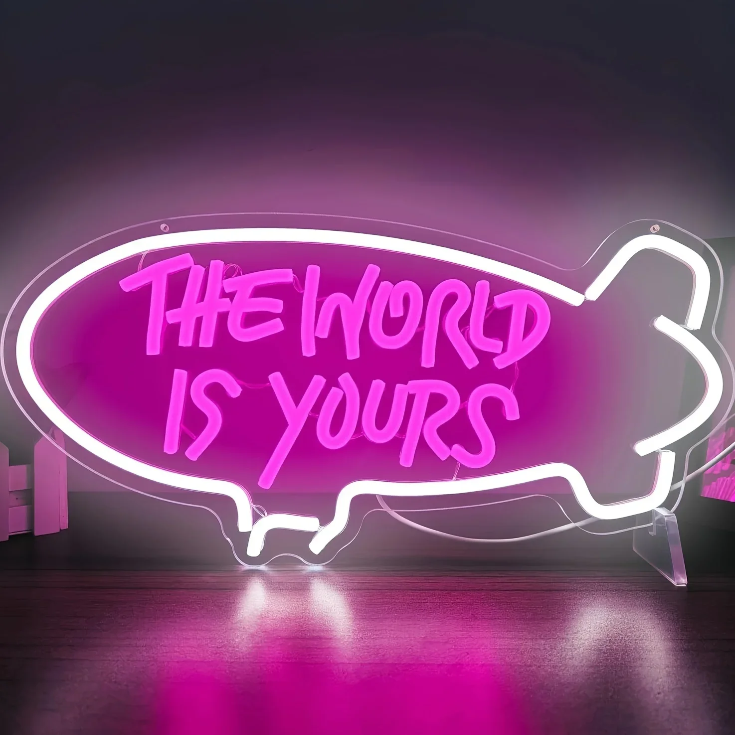 Świat Jest Twoj! Neonowy Znak  – Lighting World Decor recenzja i cena