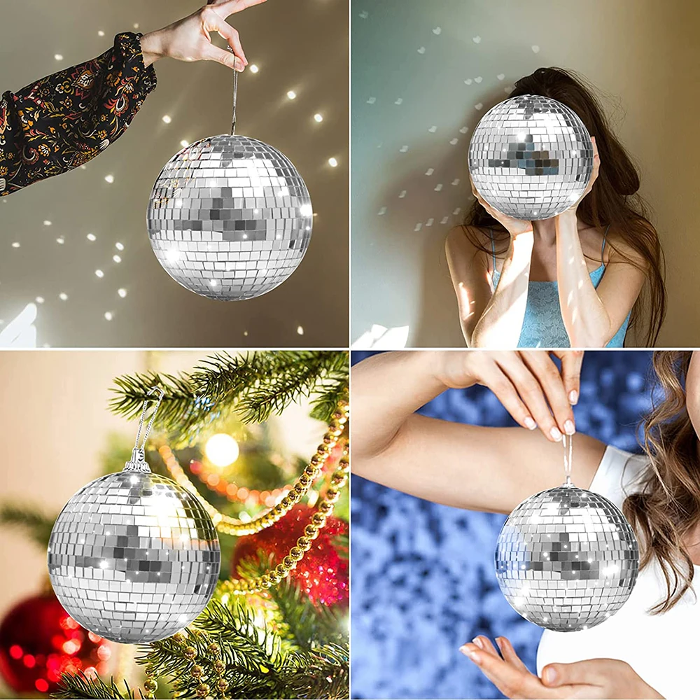 70s 80s 90s Disco dekoracja ur – Disco Ball Mirror recenzja i cena