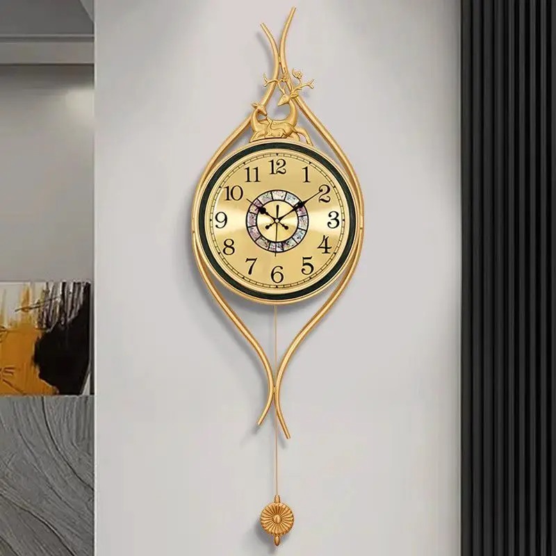 Zegar ścienny w stylu europejs – Lighting Home Decor Wall Clocks recenzja i cena