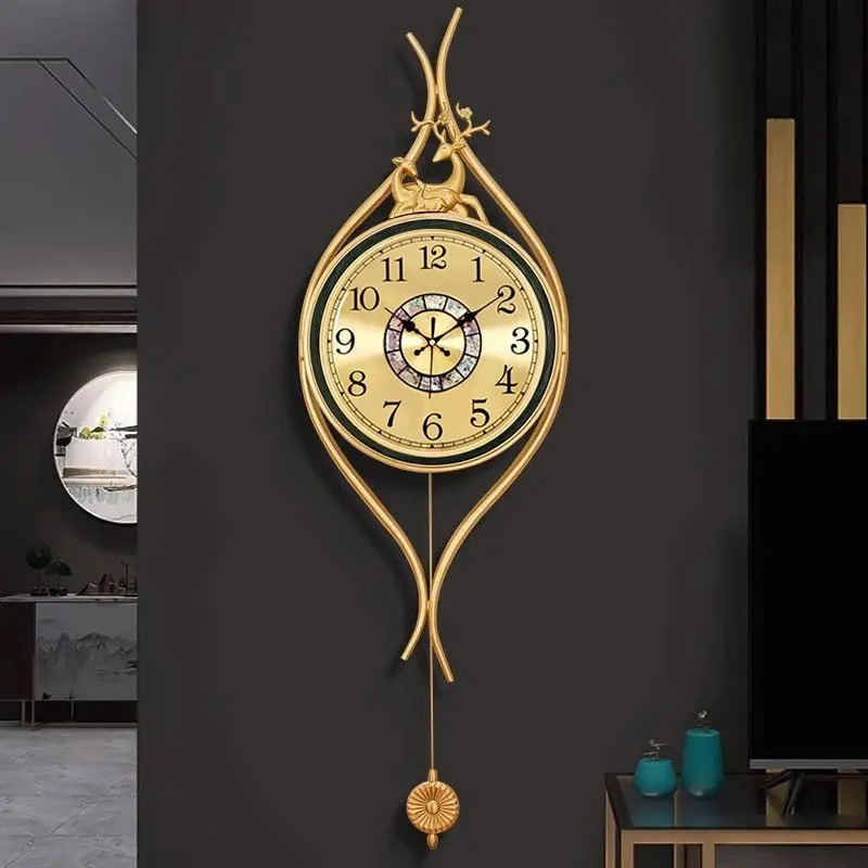 Zegar ścienny w stylu europejs – Lighting Home Decor Wall Clocks recenzja i cena