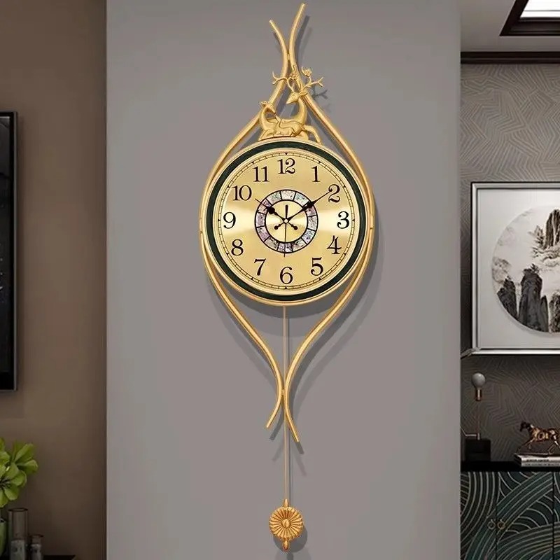Zegar ścienny w stylu europejs – Lighting Home Decor Wall Clocks recenzja i cena