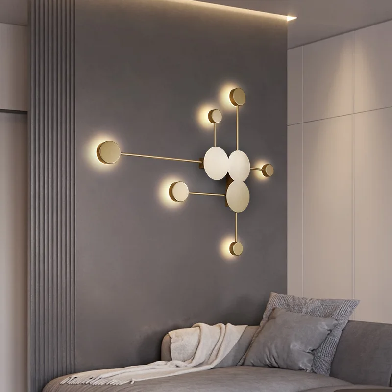 Nowoczesne kinkiet Led do salo – Lighting Home Decor Wall Clocks recenzja i cena