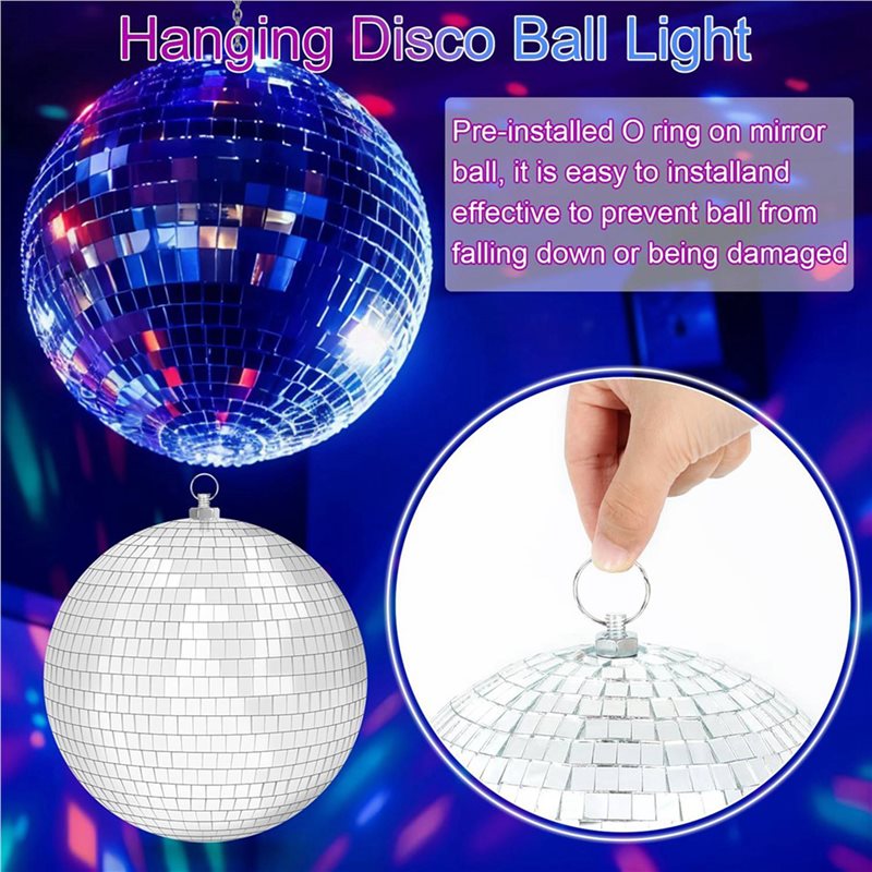 AT41 2 Zestawy 7,8-calowych wi – Disco Ball Mirror recenzja i cena