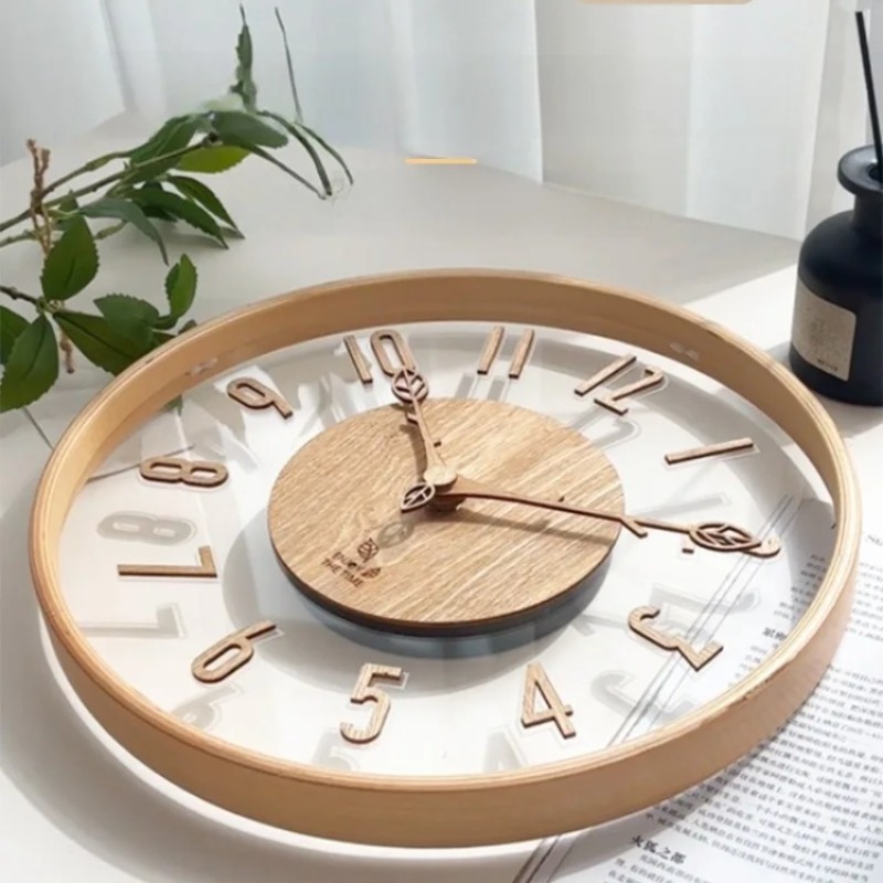 Inteligentne zegary ścienne z  – Lighting Home Decor Wall Clocks recenzja i cena