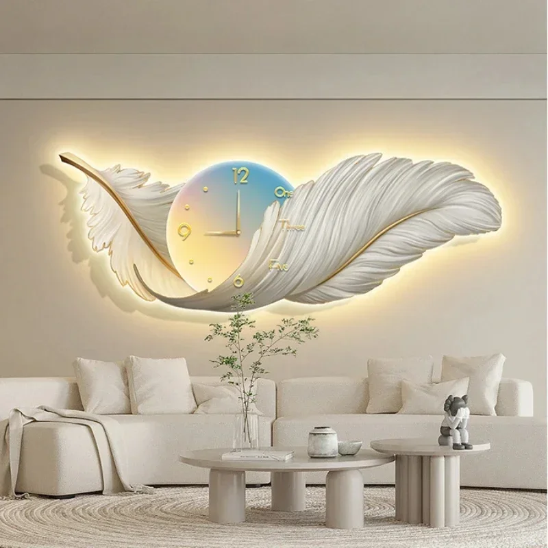 Zegar Artystyczny LED Zegar Śc – Lighting Home Decor Wall Clocks recenzja i cena