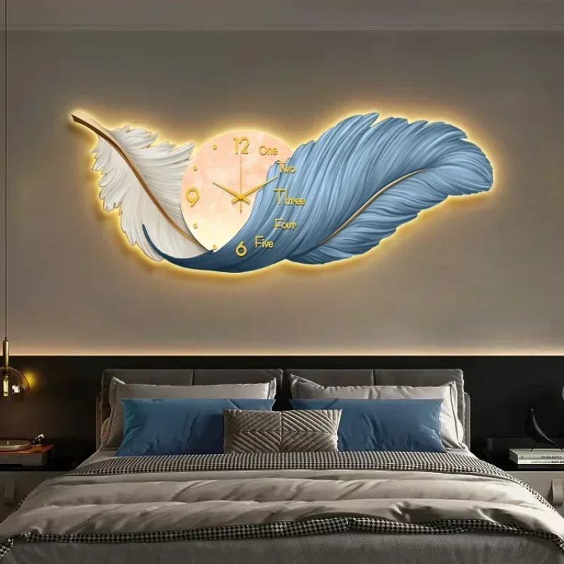 Zegar Artystyczny LED Zegar Śc – Lighting Home Decor Wall Clocks recenzja i cena