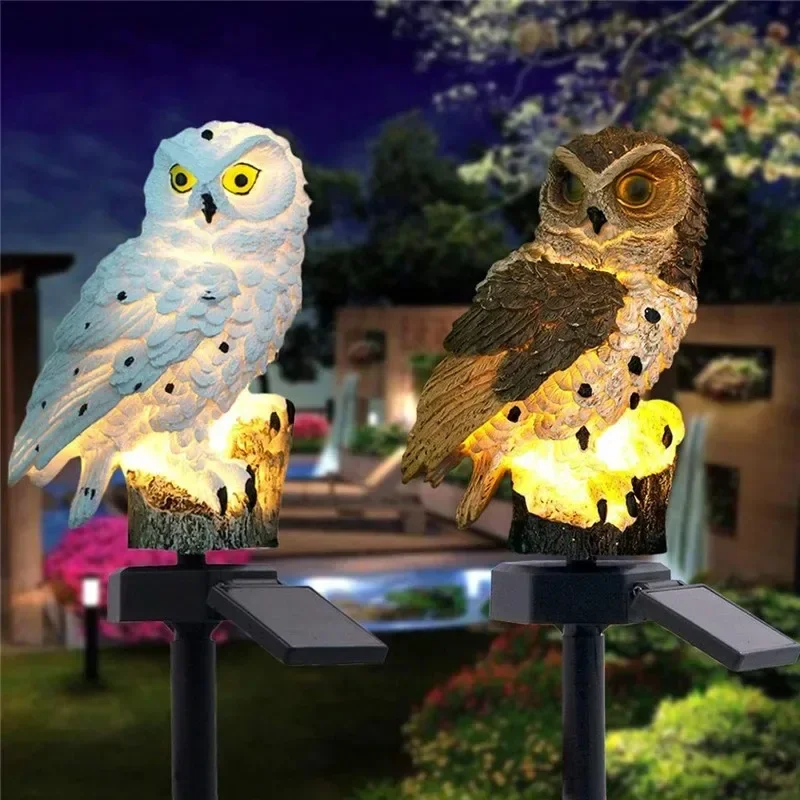 Solarna Statua Sowy, Lampa Ogr – Yard Lighting Decor recenzja i cena