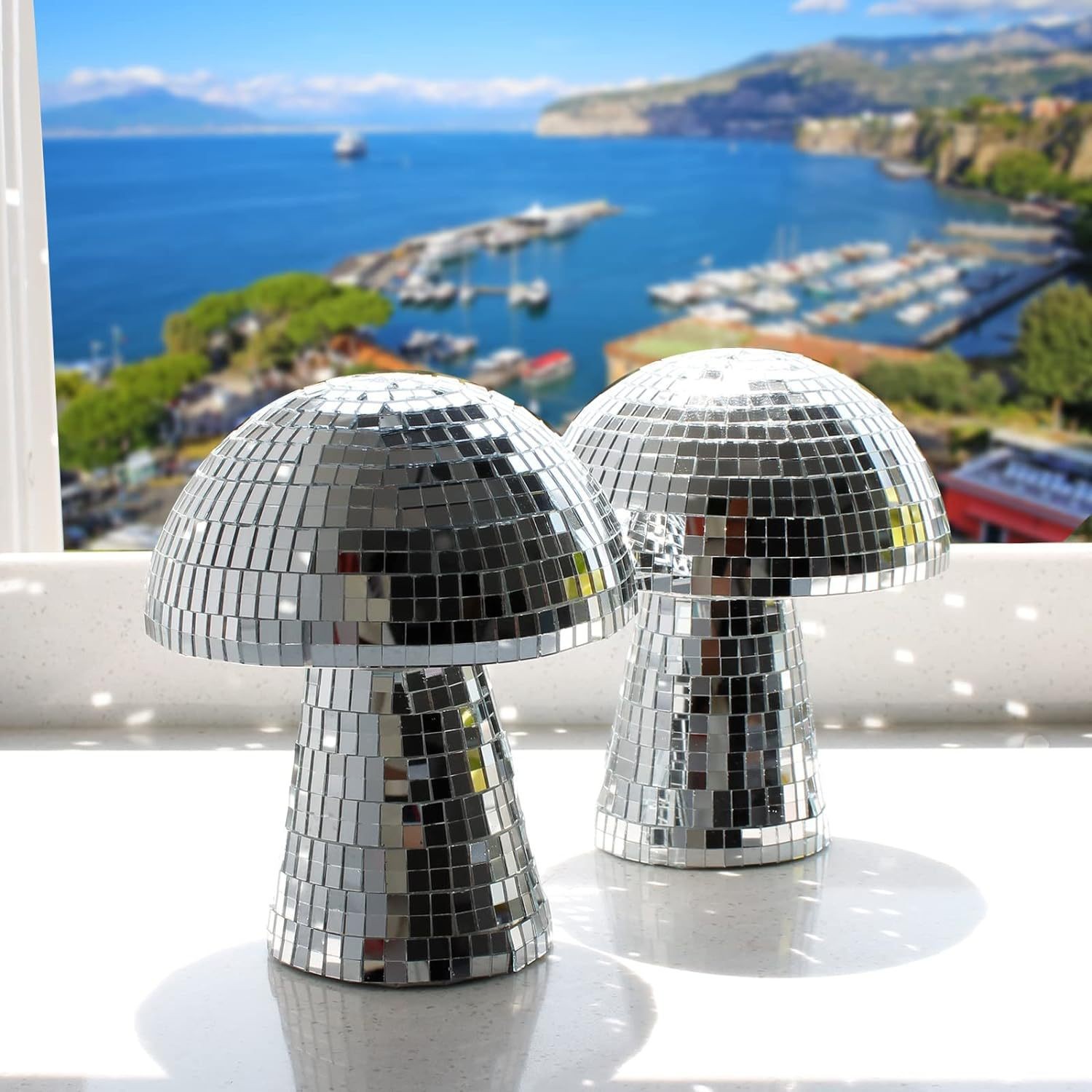 Grzybkowa kula dyskotekowa z l – Disco Ball Mirror recenzja i cena