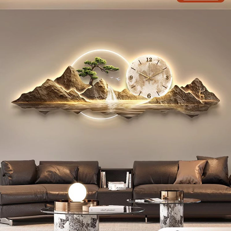 Zegary ścienne do salonu, arty – Lighting Home Decor Wall Clocks recenzja i cena
