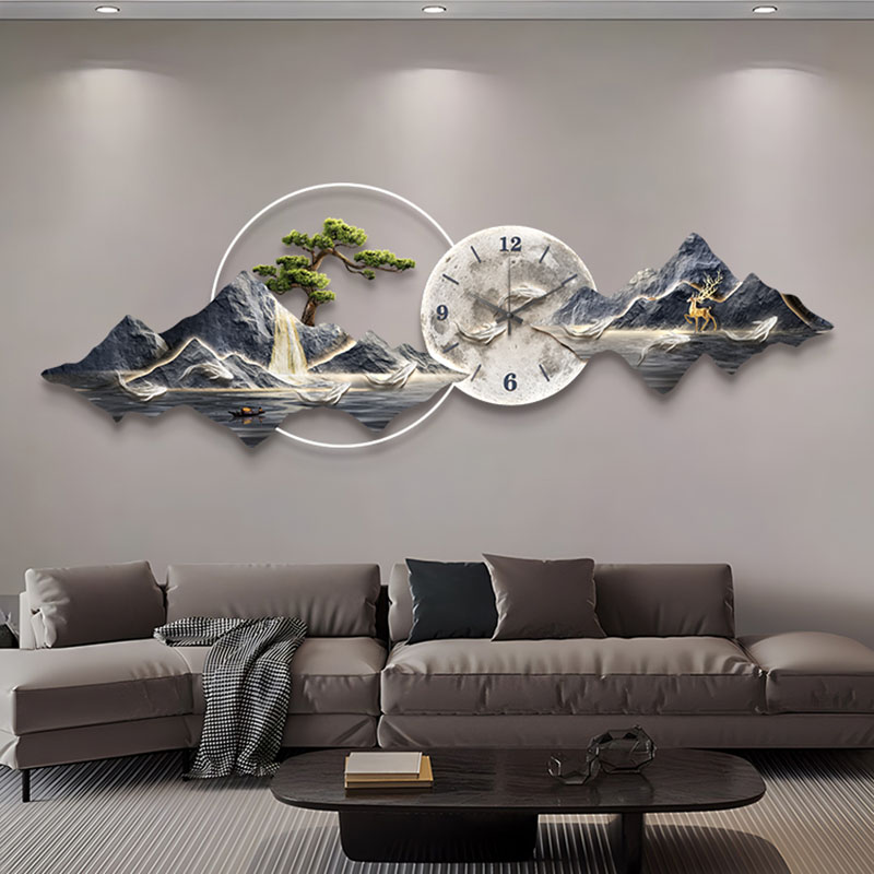 Zegary ścienne do salonu, arty – Lighting Home Decor Wall Clocks recenzja i cena