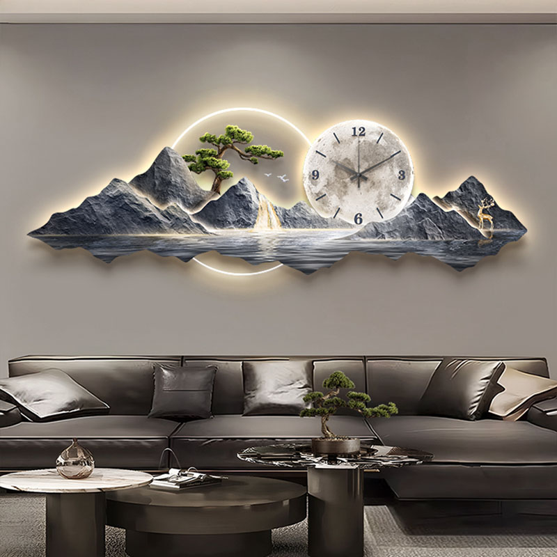 Zegary ścienne do salonu, arty – Lighting Home Decor Wall Clocks recenzja i cena