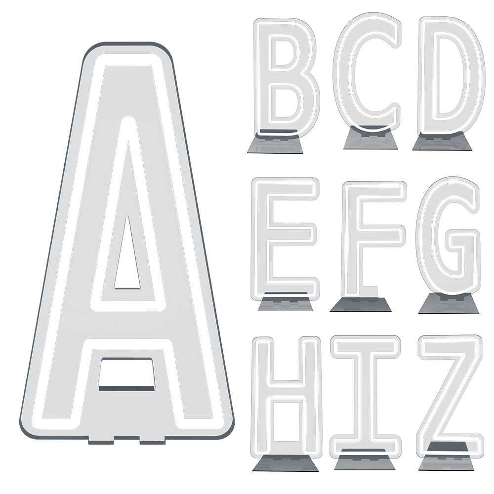 Neonowy znak z dużymi literami – Lighting World Decor recenzja i cena