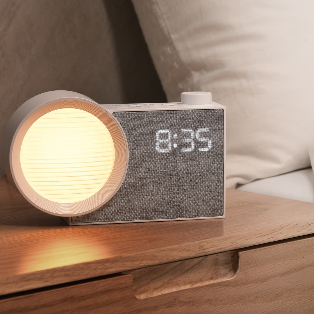 WILIT LED Lampka Nocna Budzik  – Room Lighting Bedroom Decor recenzja i cena