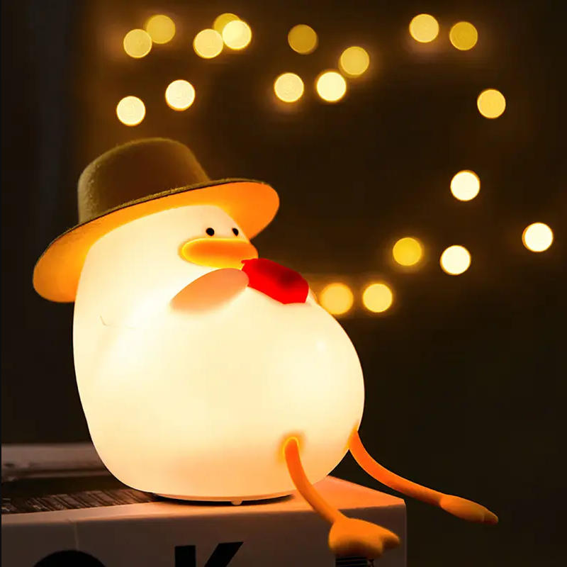 Lampka Nocna Happy Duck, Dotyk – Lighting Decor recenzja i cena