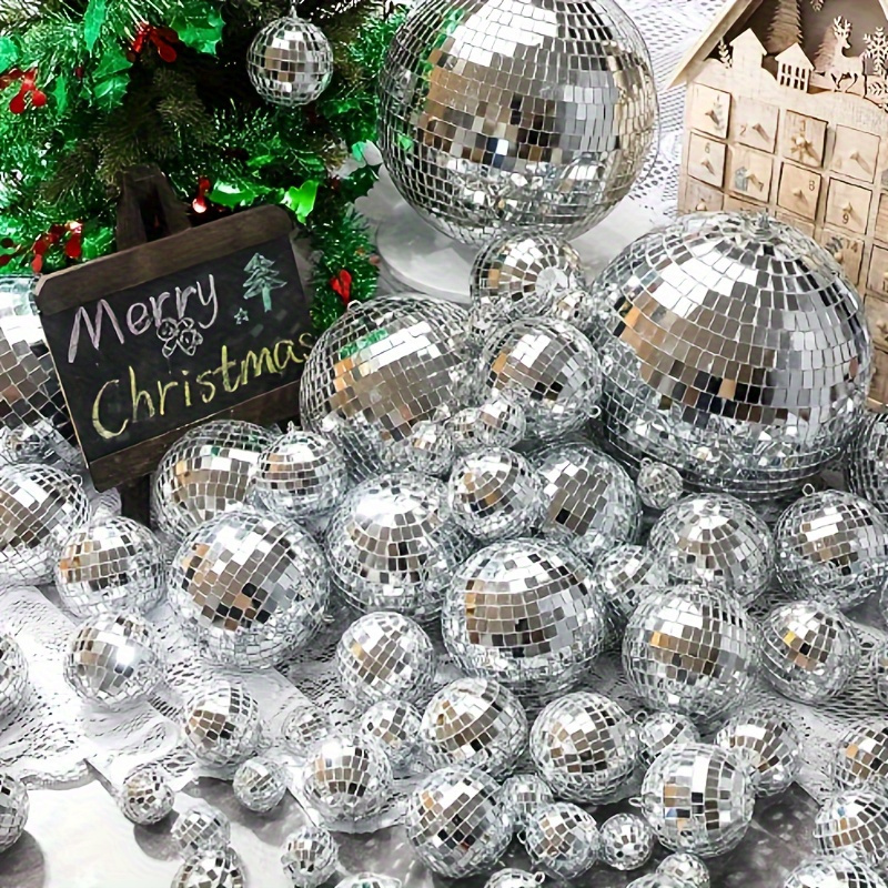 Zestaw 50 sztuk srebrnych odbl – Disco Ball Mirror recenzja i cena