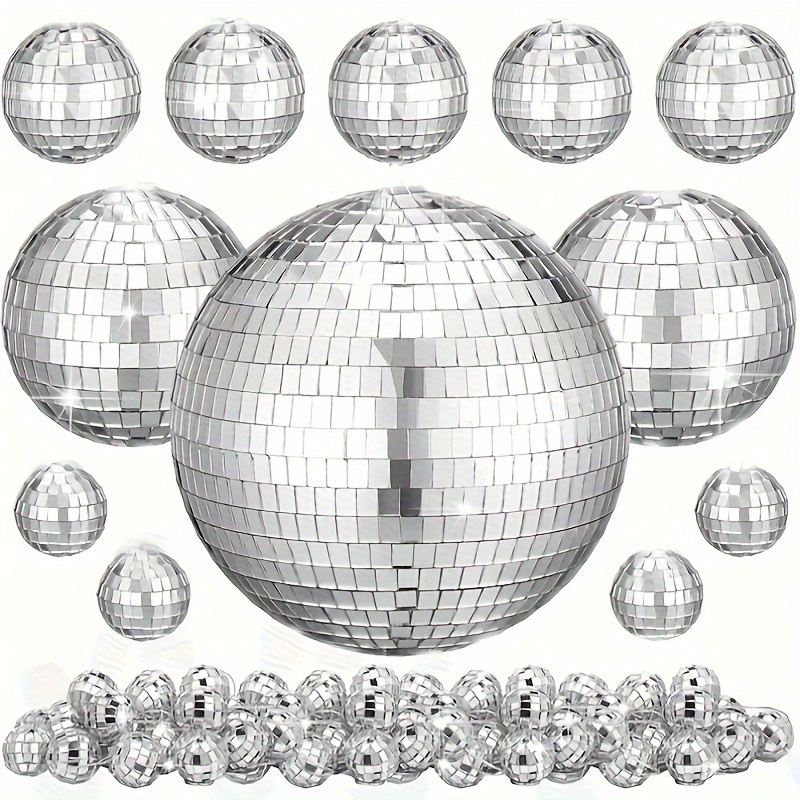 Zestaw 50 sztuk srebrnych odbl – Disco Ball Mirror recenzja i cena