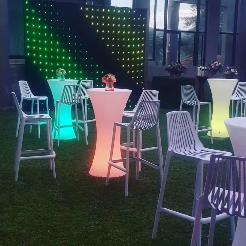 Hurtowe stoły barowe LED, bezp – Lighting Decor Rentals recenzja i cena
