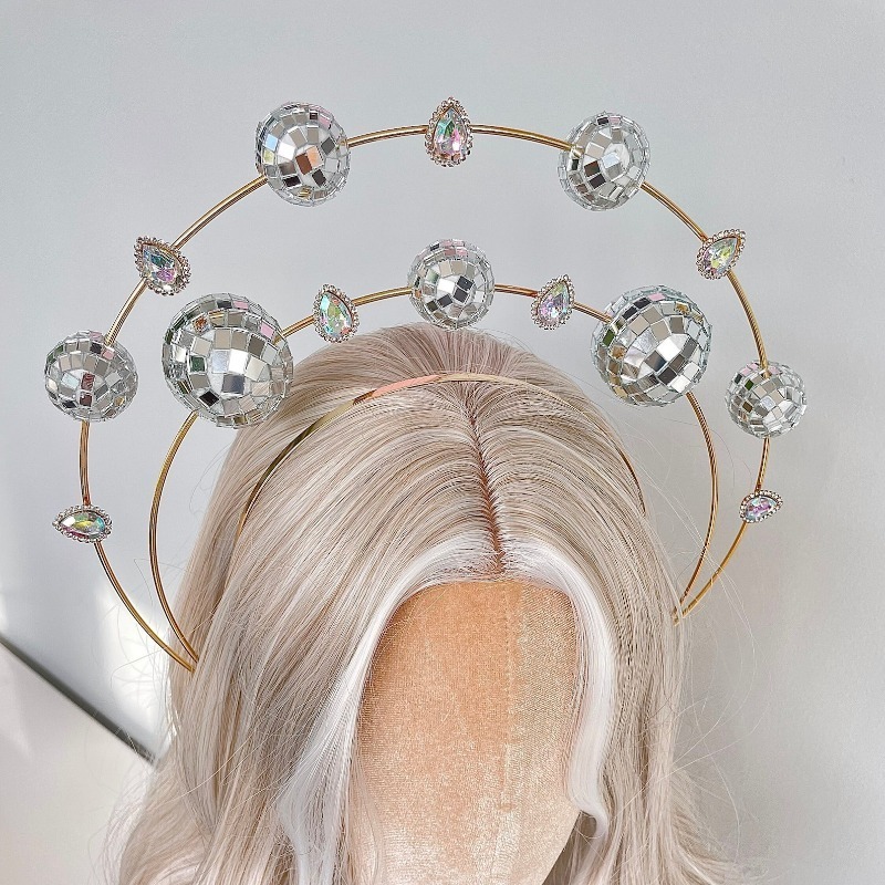 Srebrna Opaska Disco z Podwójn – Disco Ball Mirror recenzja i cena