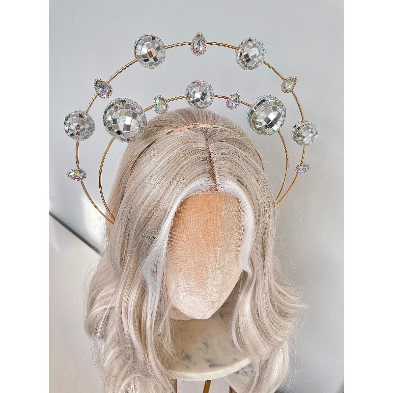 Srebrna Opaska Disco z Podwójn – Disco Ball Mirror recenzja i cena