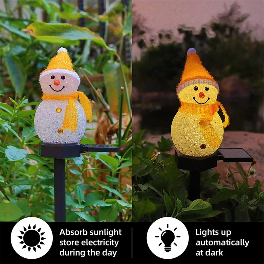 Świąteczna lampa solarna LED w – Yard Lighting Decor recenzja i cena
