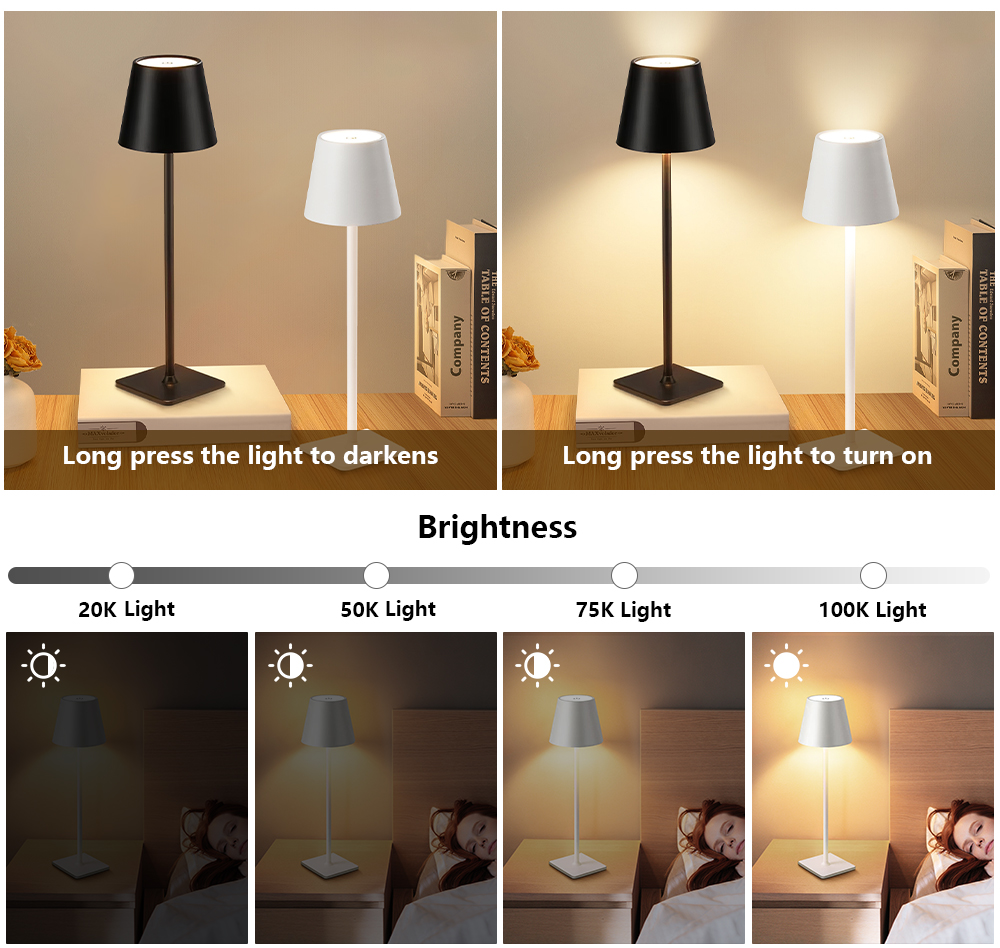 Lampka biurkowa LED z możliwoś – Room Lighting Bedroom Decor recenzja i cena